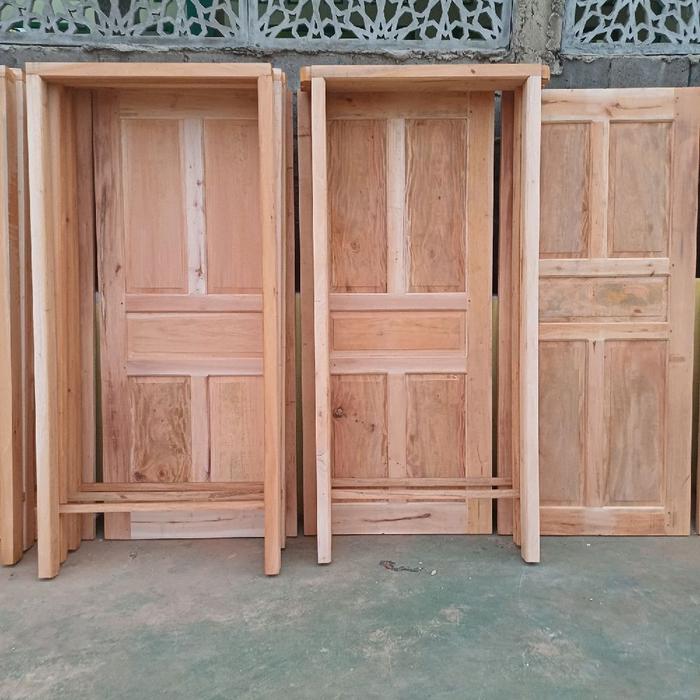 Gambar pintu dan kusen (1set) dari bejo mebel undefined Tokopedia