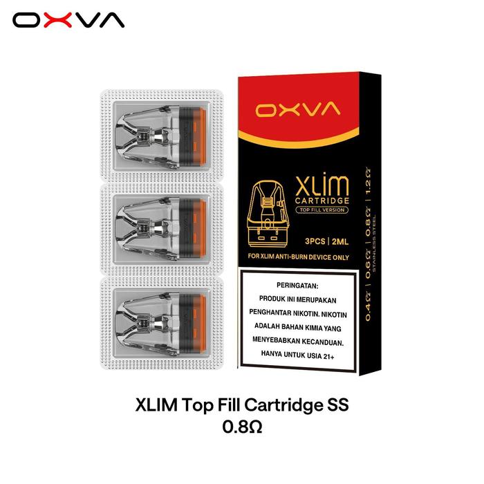 oxva xlim pro 2 cartridge Jual OXVA Xlim SS Cartridge for Xlim Pro 2 DNA - 0.4 - Kota Bandung -  Freshwick
