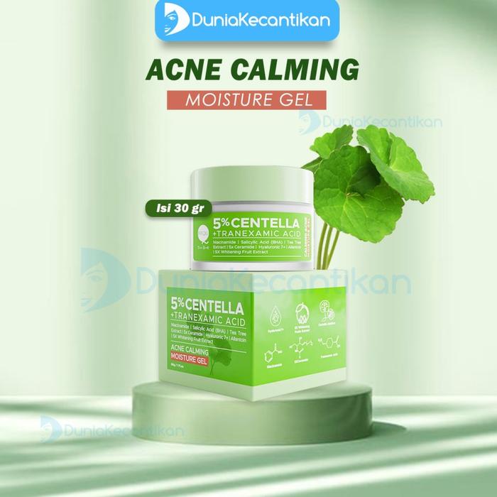 Gambar PAKET Pipiqiu 5% Centella Acne Calming Essence Toner  150 ml //  Moisturizer 30gr 100ml Treatment Facial Berjerawat - MOISTURIZER 30 GR CENTELLA + TRANEXAMIC dari TOKO DUNIA KECANTIKAN undefined Tokopedia