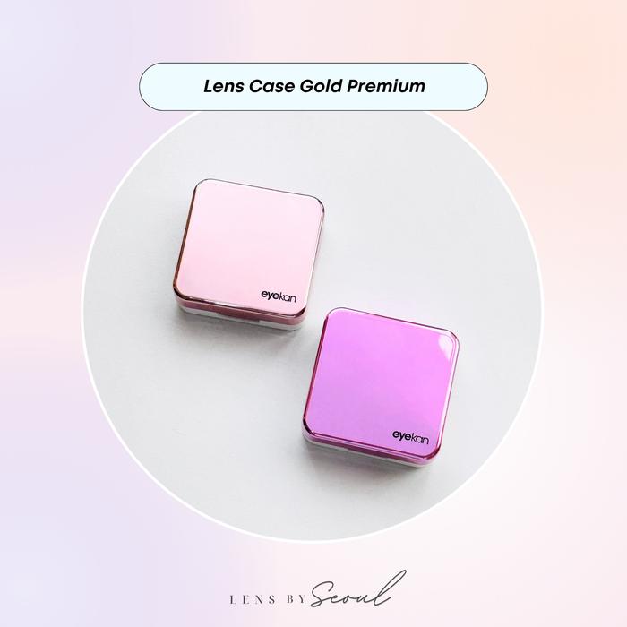 Gambar LENSBYSEOUL Tempat / Kotak / Case Softlens Gold Premium dari Lens by Seoul undefined Tokopedia
