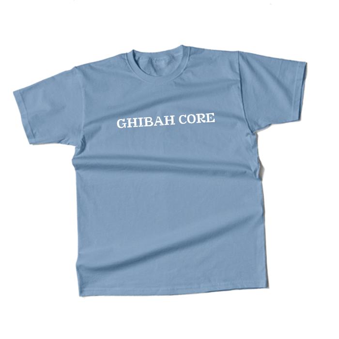 Gambar Kaos Pria Distro GHIBAH CORE - Kaos Parodi Plesetan - Kaos Kata kata - Baju Cotton Combed 30s - Kaos Lebaran KAOS KAGE - Denim, M dari Kaos Kage undefined Tokopedia