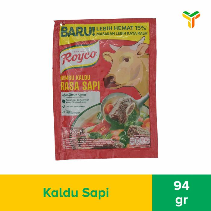 Gambar Royco Bumbu Masak Daging Sapi Isi 100 Gram dari Yogya Online undefined Tokopedia