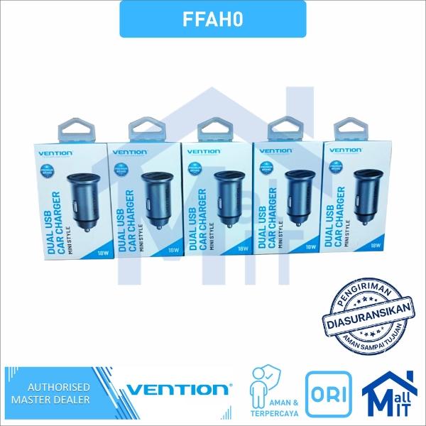 Gambar Vention Car Charger Mobil Dual USB Port USB C QC Quick Charge FFA FFB FFF - FFA dari Mall IT Medan undefined Tokopedia
