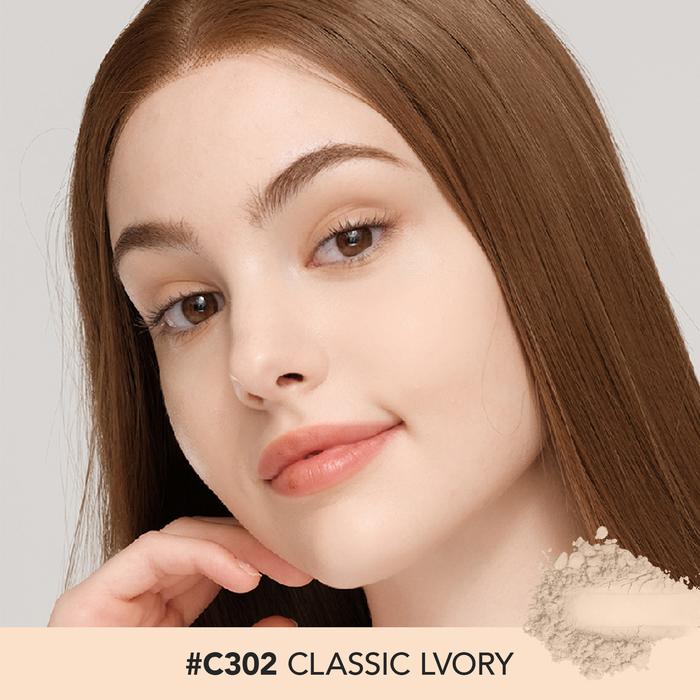 Gambar YOU NoutriWear+ Airy Fit Loose Powder Nourishing Oil Control | Bedak Tahan Lama 24 Jam | Bedak Tabur Tahan Air | Loose Powder Setting Powder Kering Kosmetik Wajah - Classic Ivory dari YOU Beauty Official undefined Tokopedia