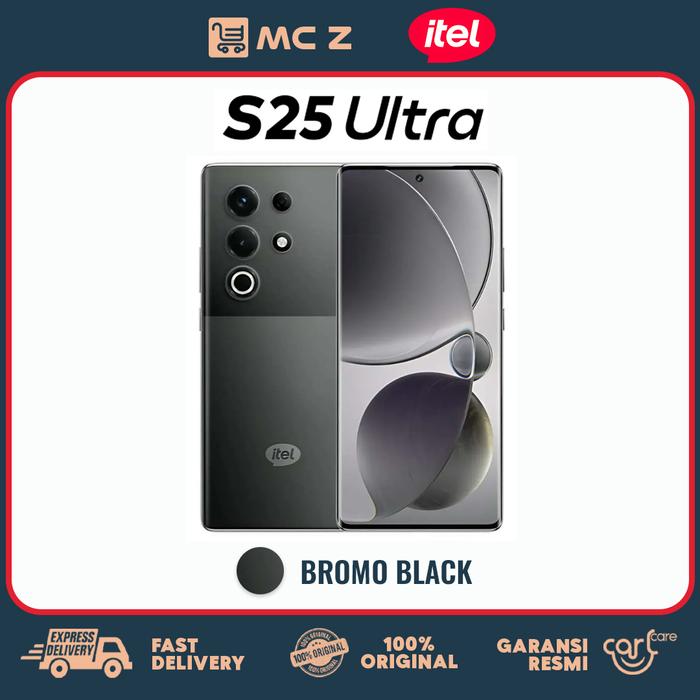 Gambar [EXCLUSIVE KING KEVIN] ITEL S25 ULTRA 8+8/256GB GARANSI RESMI ITEL INDONESIA - IP64 - CORNING GORILLA GLASS 7i - BROMO BLACK, 8/256 dari MC Z STORE undefined Tokopedia