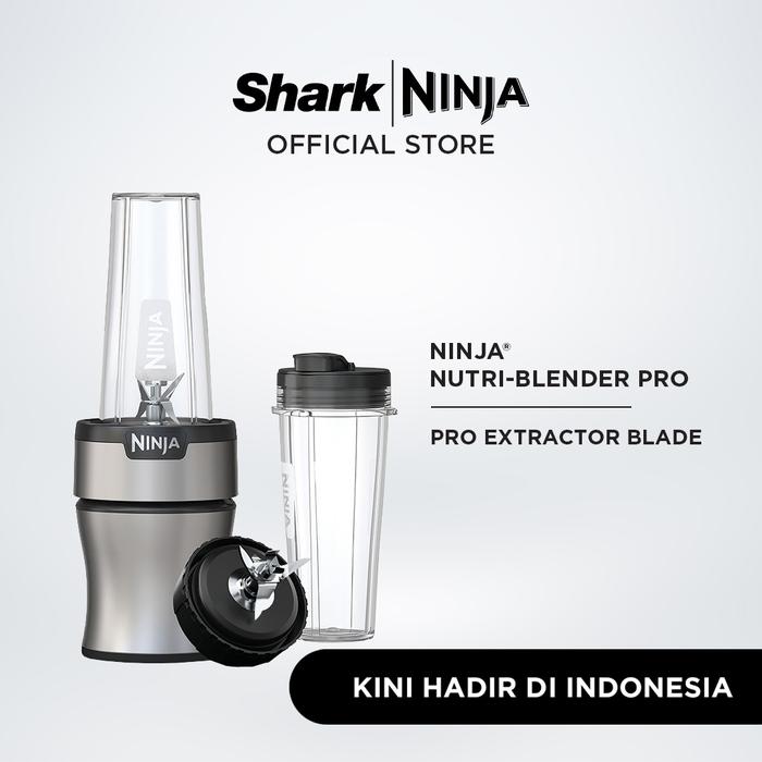 Gambar Ninja Nutri-Blender Plus Ice-Crushing Personal Blender - Stone Silver dari SharkNinja Indonesia undefined Tokopedia