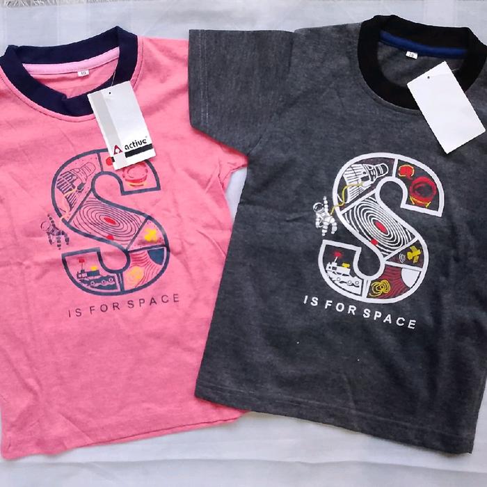 Gambar hadi's olshop baju kaos anak - 3-5 tahun, pink dari Hadi's Olshop undefined Tokopedia