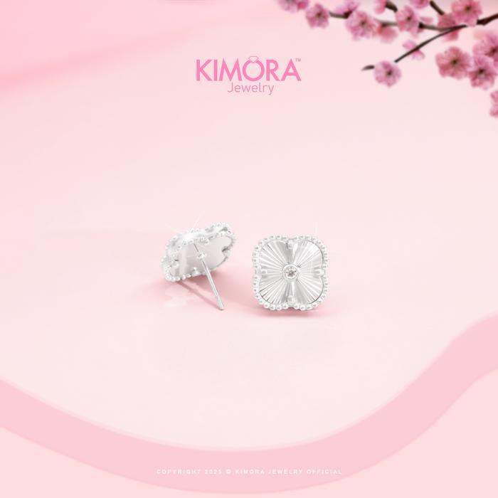 Gambar Kimora - Anting Tusuk Titanium Premium Wanita Bunga Hitam Flower Golda  Ant138 - WHITE dari Kimora Jewelry Kota Denpasar Tokopedia