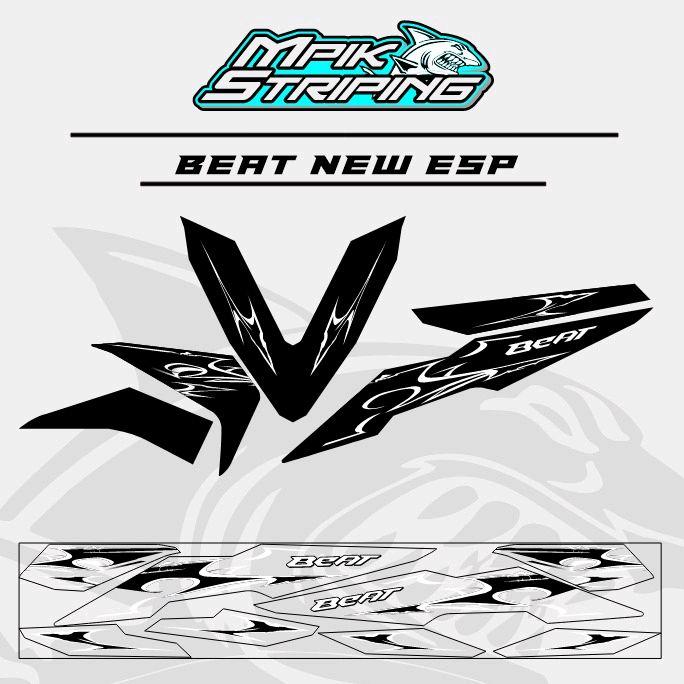 Gambar STRIPING STICKER TRANSPARAN BEAT NEW ESP MOTIF DESIGN CUSTOM VIETNAM VARKY - v1 dari mpik striping undefined Tokopedia