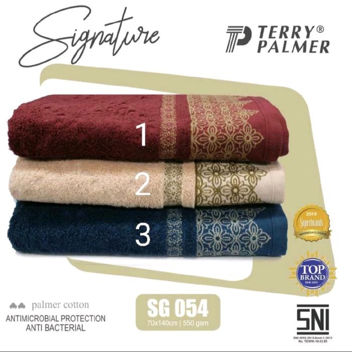 Gambar Terry Palmer Signature Motif Handuk Mandi Dewasa 70x140 dari Handuk.Store undefined Tokopedia