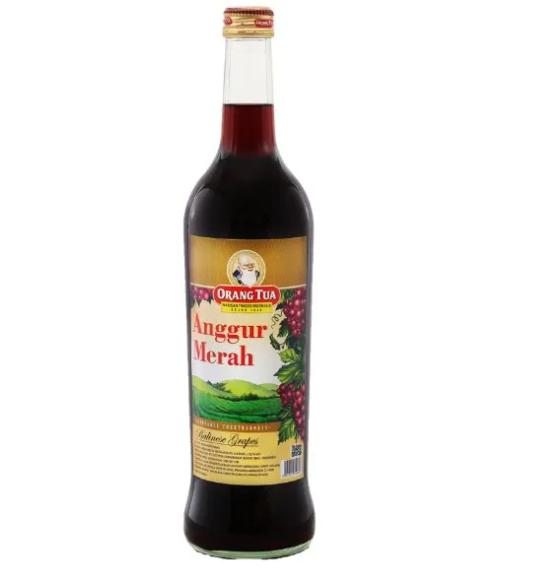 Gambar (KIRIM VIA GOJEK) ANGGUR MERAH GOLD 620ML ORANG TUA dari HausOfBooz undefined Tokopedia