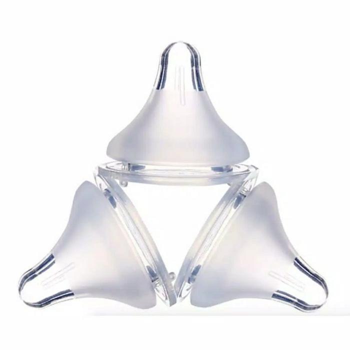 Gambar Pigeon Puting Dot Bayi Peristaltic Slim Neck Wide Neck Nipple Bayi botol susu BB007 - S (0-3 Bulan) dari cocomart.id undefined Tokopedia