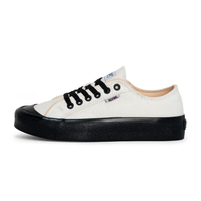 Promo SABA Basic Off White Black Sepatu Sneakers Casual Pria