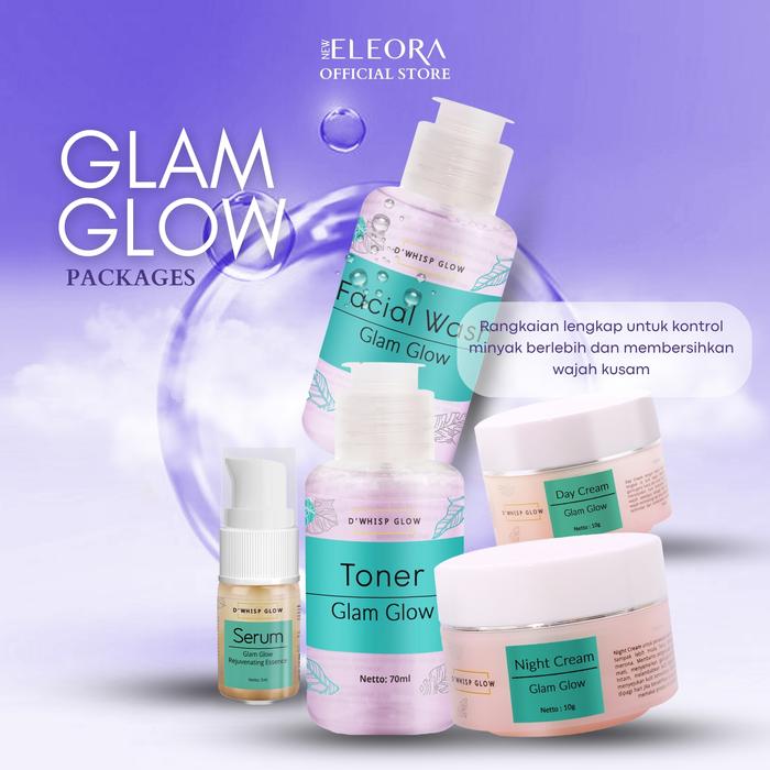 Gambar D'WHISP GLOW- GLAM GLOW PACKAGE by New Eleora - Paket Lengkap dari NEW ELEORA undefined Tokopedia