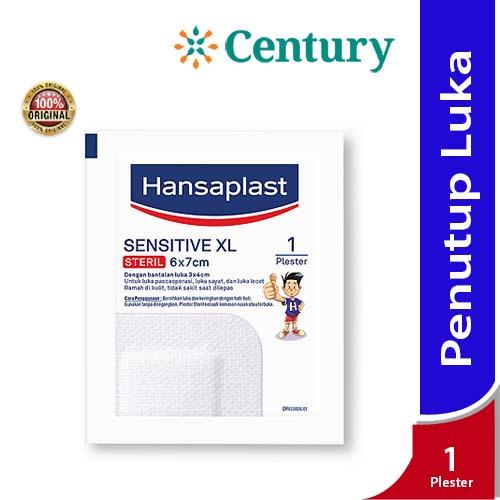 Gambar Hansaplast Sensitive Steril XL 6x7cm Plester P3K Luka dari Apotik Century undefined Tokopedia