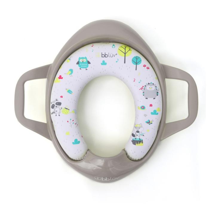 Gambar BBLUV Toilet Seat for potty training (Dudukan Kloset Anak) - GREY dari Tosyen Okiedog undefined Tokopedia