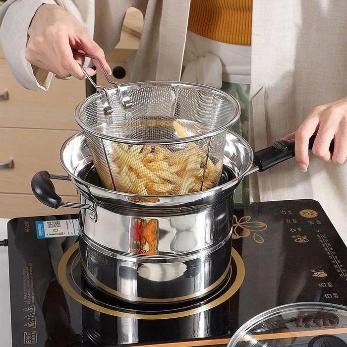 Gambar Panci Deep Fryer 2 in 1 Serbaguna - Default dari Aznan Store id undefined Tokopedia