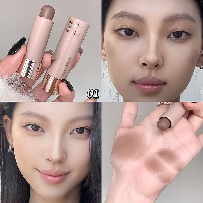 Gambar Highlighter Stick Serbaguna Melembabkan Concealer Kontur & Eyeshadow Silky Stik Makeup 3D Silhouette Highlighter Concealer Kontur & Bayangan Mata/Hidung - 01 dari AGUS MUHAM undefined Tokopedia