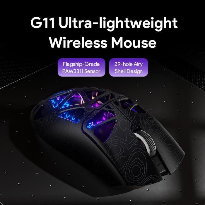 Furycube G11 | G-11 Ultra-Lightweight Tri-mode Wireless Gaming Mouse