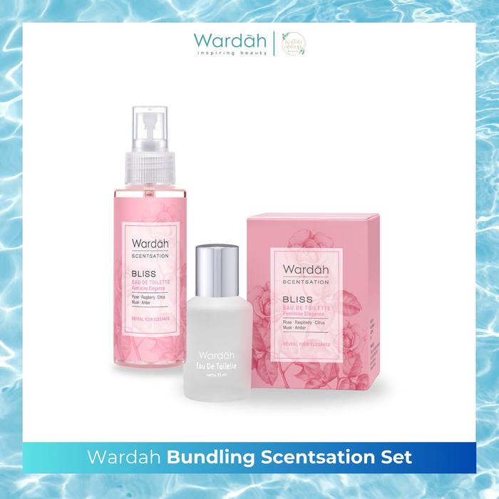 Gambar Wardah bundling Parfum dan Body mist | Scentsation Set | EDT | Bliss | Joyfull | Peacefull | Passion | Purity - Bliss dari Kaffaholshop1 undefined Tokopedia