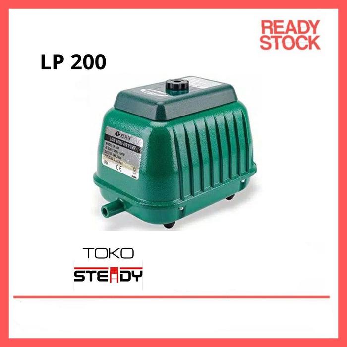 Gambar RESUN LP 200 POMPA UDARA AERATOR AIR PUMP AQUARIUM KOLAM LP200 Sunsun - RESUN LP200 GARANSI 3BULAN dari tokostd_NEW undefined Tokopedia
