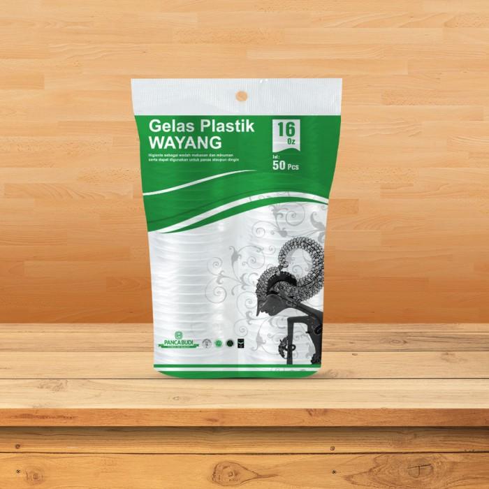 Gambar Gelas Plastik Bening Wayang 12 oz 14 oz 16 oz - 16 oz dari PlastikPancaBudiOfficial undefined 5 Tokopedia