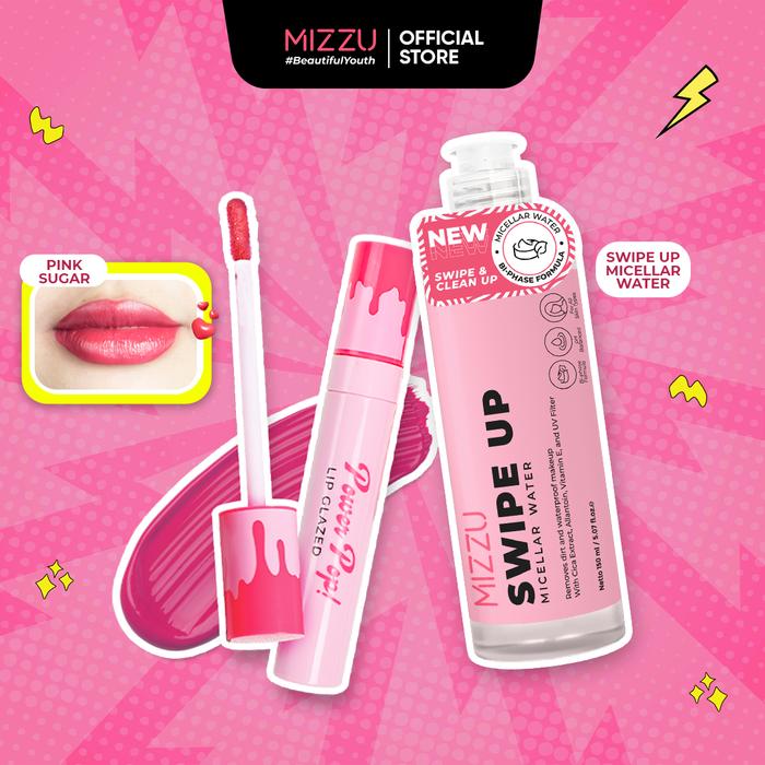 Gambar Glaze & Fresh Set - Power Pop! Lip Glazed + Swipe Up Micellar Water - Glaze & Fresh Set Carrot Cake Swipe Up dari MIZZU Cosmetics undefined 5 Tokopedia