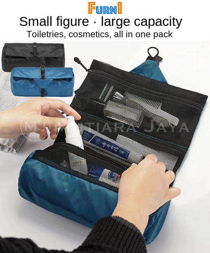 Jual FURNI Tas Travel Bag Toilet Sabun Shampo Bag Organizer