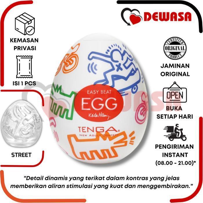 Gambar [[INBOX DULU SEBELUM ORDER]] TENGA EGG STREET KEITH HARING dari atahagayh undefined Tokopedia