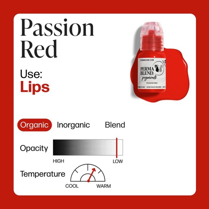 Gambar Permablend PASSION RED Perma Blend Bibir Lips 15ml dari Permablend Store undefined Tokopedia