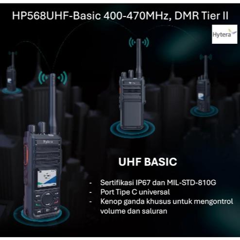 Gambar Hytera HP568 DMR GPS Digital Mobile Radio VHF 136-174 MHZ - HP568UHF-Basic 400-470MHz, DMR Tier II dari Hytera Indonesia undefined Tokopedia