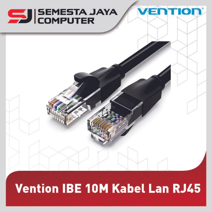 Gambar Vention IBE 10M Kabel Lan RJ45 Cat6 Cat.6 Gigabit UTP Round dari Semesta Jaya Computer undefined Tokopedia