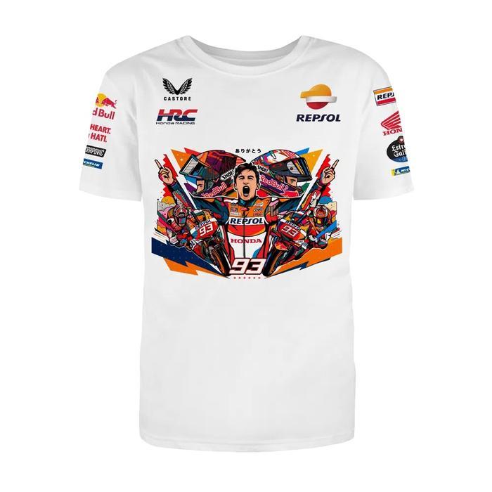 Gambar Repsol Honda MotoGP 2023 Marc Marquez Dancing Together Limited T-Shirt - S dari andi12 store undefined Tokopedia