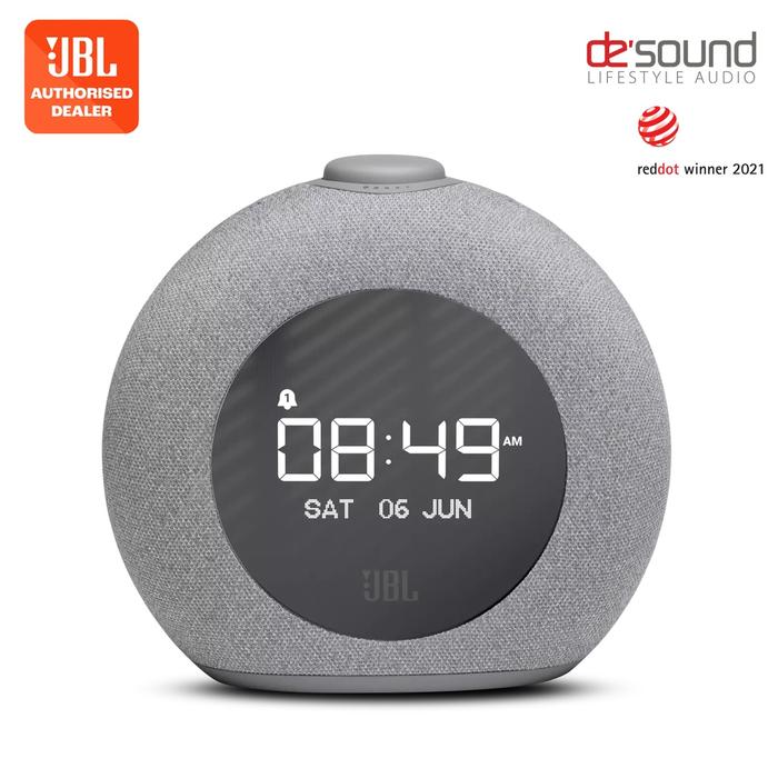 Gambar JBL Horizon 2 Perangkat Audio Bluetooth Clock Radio Speaker With FM Radio Alarm Clock LED - Grey dari GIMMBACK undefined Tokopedia