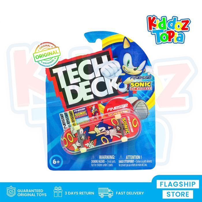 Gambar Terjangkau Tech Deck Techdeck 96Mm Fingerboard Single Pack Sonic Edition Sm13600 Glc - Sonic dari klodyra undefined Tokopedia