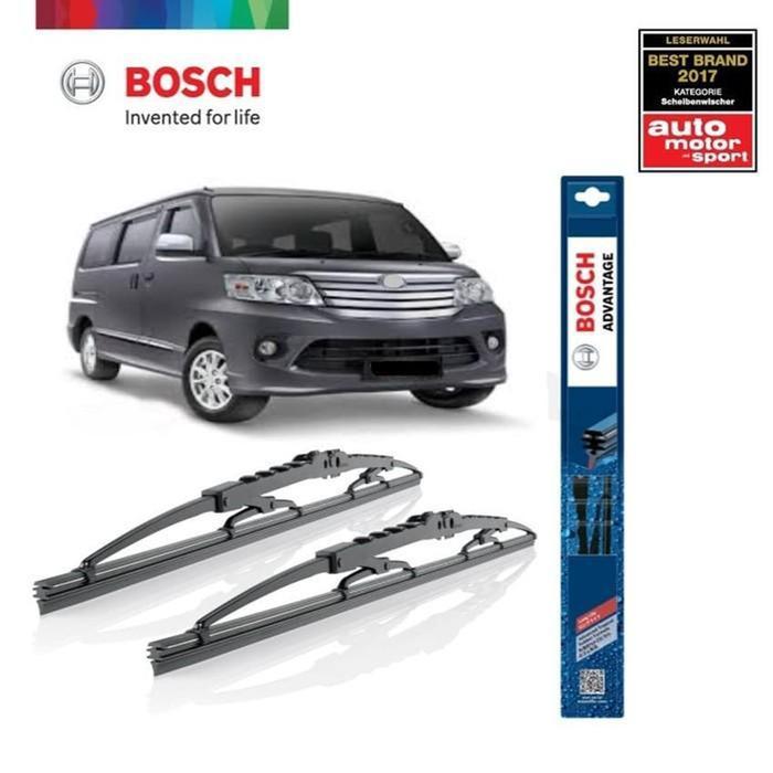 Gambar WIPER BLADE LUXIO BOSCH SEPASANG ADVANTAGE 19-19" ORIGINAL - Warna dari kopisri undefined Tokopedia