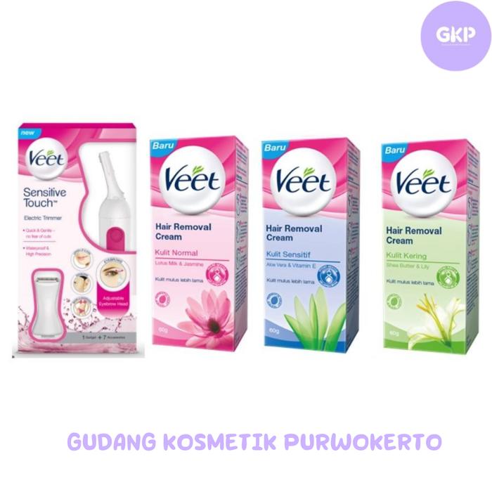 Gambar Veet Hair Removal Cream 25gr - aloe vera sensitive skin dari Gudang Kosmetik Purwokerto undefined Tokopedia