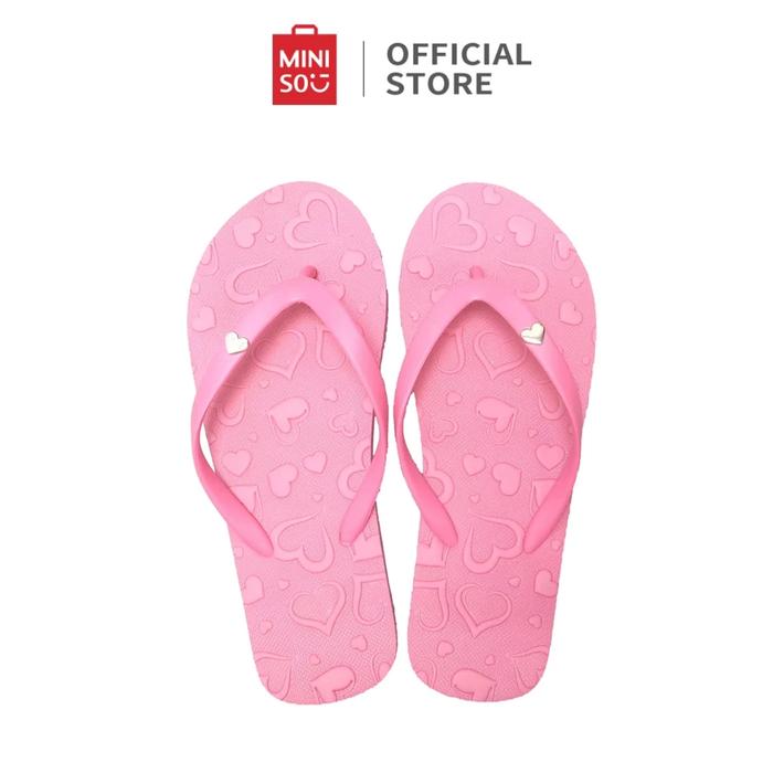 Flip Flops Anti Slip Slipper Miniso X Women's Flip-Flops Sweetheart