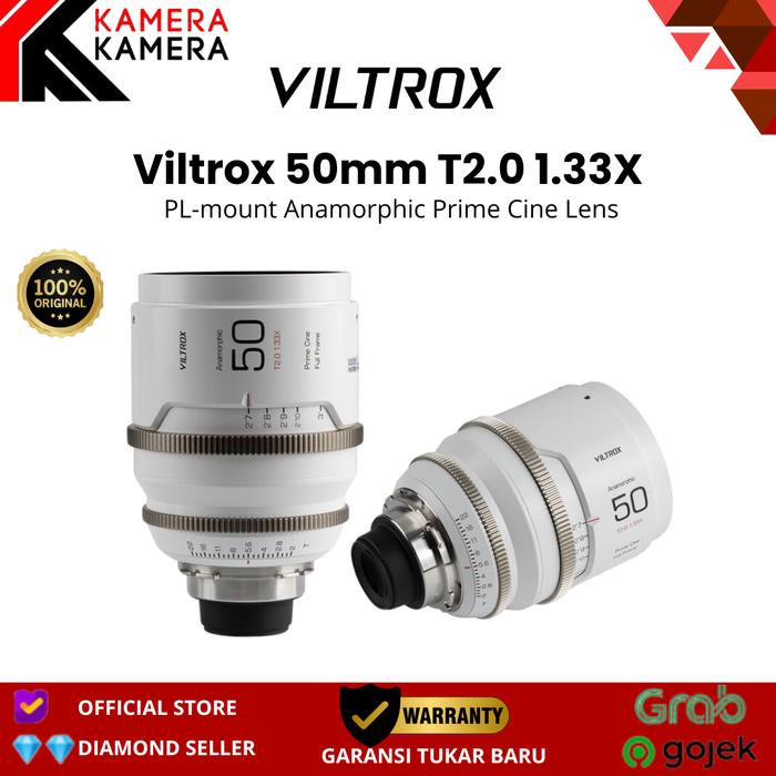 Viltrox 50mm T20 133x Pl-mount Anamorphic Prime Cine Lens