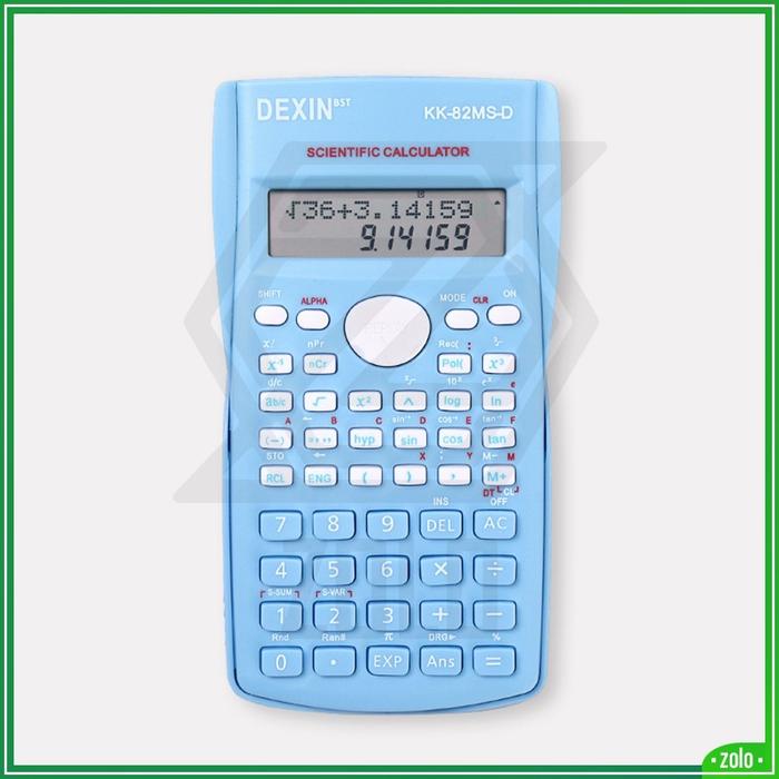 Jual [zolo] DEXIN Kalkulator Sekolah Scientific Calculator 240 Function ...