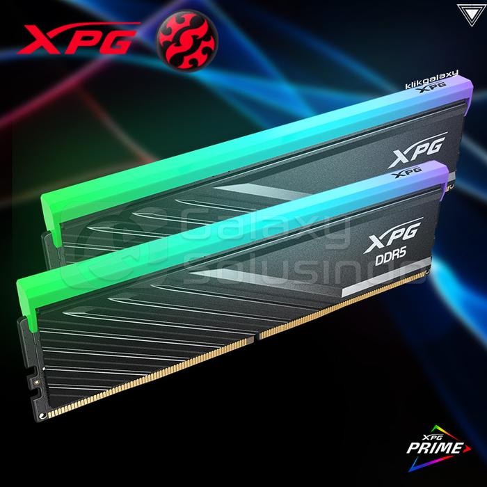 Gambar Adata XPG LANCER BLADE RGB 32GB (2x16) 6000MHz DDR5 Dual Kit - Black / White Memory RAM - Hitam dari GASOL MALANG undefined Tokopedia