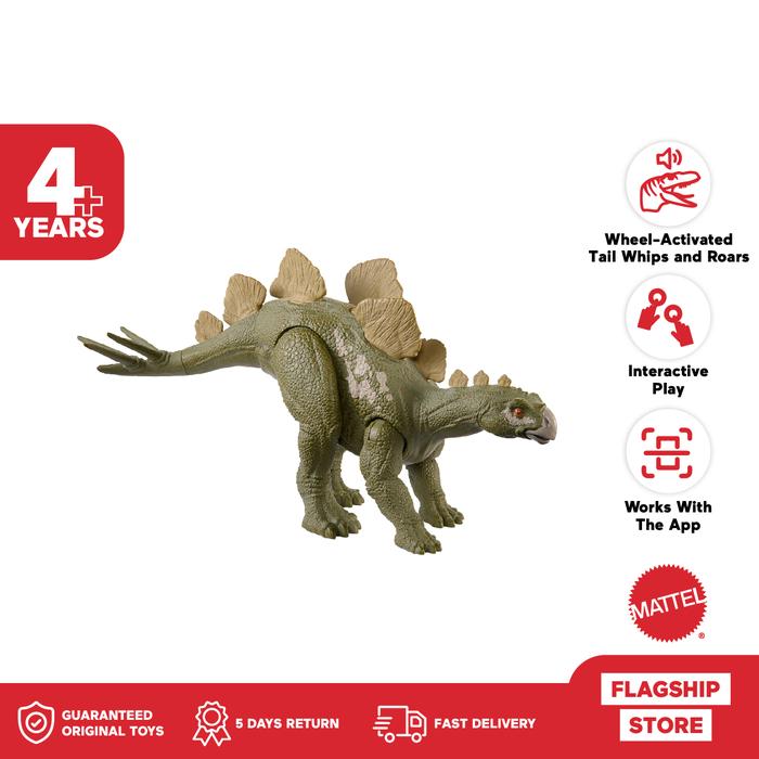 Gambar Jurassic World Epic Evolution World Roar Hesperosaurus - Mainan Action Figure dari Mattel Indonesia_NEW undefined Tokopedia