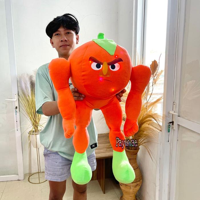 Gambar BONEKA ANOMALI JERUK UDIN DINDIN DUN MADIN DIN DINDUN UKURAN JUMBO BESAR 60CM PAKAI LAMPU LED dari PAYUWAE undefined Tokopedia
