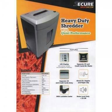 Gambar SECURE MAXI 34 CCM CROSS CUT - Mesin Penghancur Kertas/Paper Shredder terbaik dari BitsCorp undefined Tokopedia