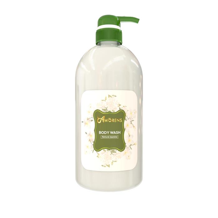 Gambar Amorens Body Wash 1000ml / Sabun Mandi Untuk Melembabkan Kulit - Aroma Natural Jasmine [1 Liter] Soap Membersihkan Mencerahkan - Natural Jasmine dari Amorens ID Store Kota Bogor Tokopedia