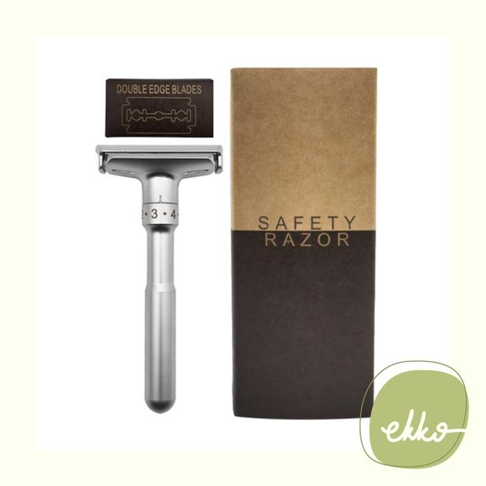 Gambar Double Edge Safety Razor / Alat Cukur Kokoh Eco Friendly EKKO dari EkkoStore_NEW undefined Tokopedia