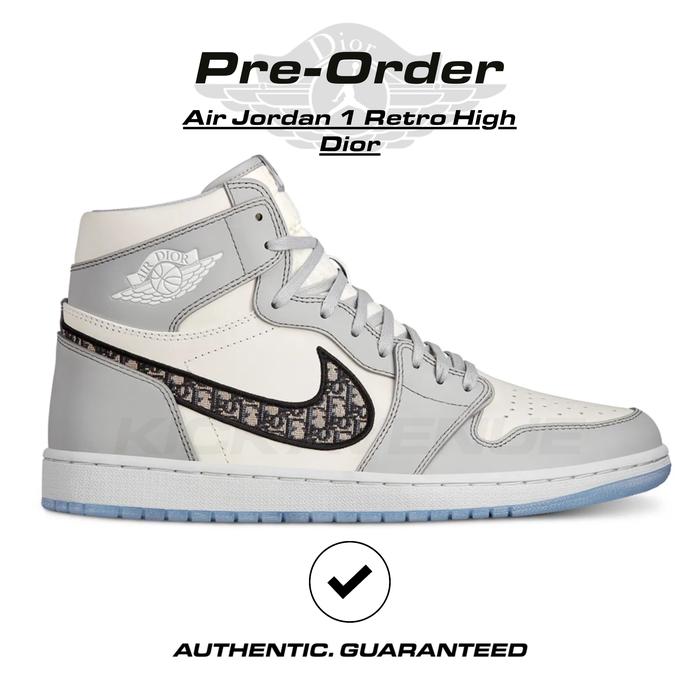 Dior Jordan Air X Dior X Nike Air Jordan High Original