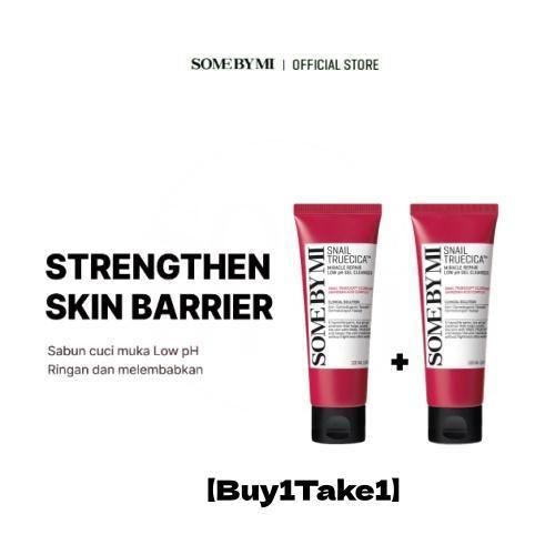 Gambar 【Buy One Get One Free】 SOME BY MI Snail Truecica Miracle Repair Low pH Gel Cleanser 100mlPJIDC - LB-008-SBMJMRHS*100mll【Buy1Take1】 dari some by mi-Official store undefined Tokopedia