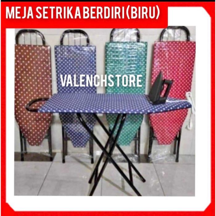 Gambar MEJA SETRIKA / MEJA SETRIKA BERDIRI / Alas Setrika berdiri Dan Duduk / Meja Setrika Lipat Besi Serbaguna / Meja Setrika Berkualitas / papan setrika - Merah Duduk dari Hardware Top_NEW undefined 5 Tokopedia