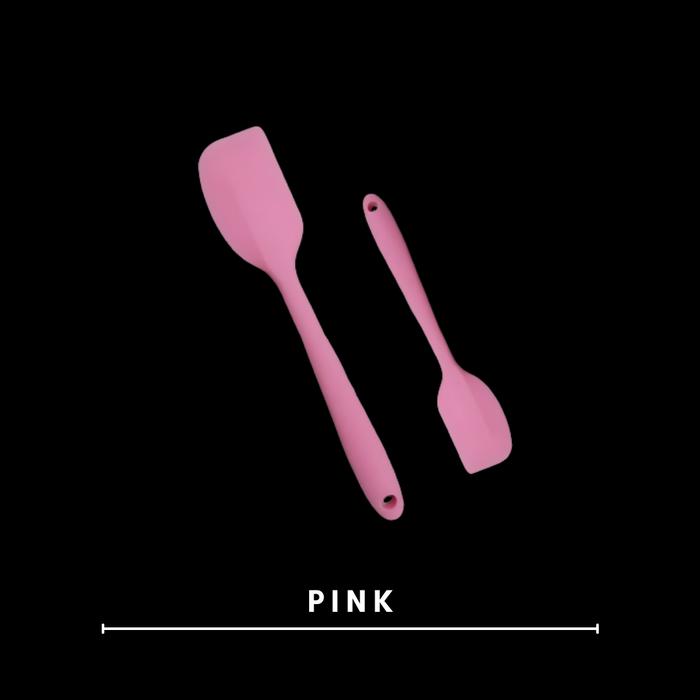 Gambar SPATULA SODET UK SMALL 21CM SILIKON MASAK MULTI FUNGSI TAHAN PANAS / PENGADUK ADONAN KUE / ADUKAN ADONAN / SPATULA SODET SILIKON ANTI PANAS ANTI LENGKET / SPATULA WARNA ANTI PANAS - Pink dari GIRURUSTORE undefined Tokopedia